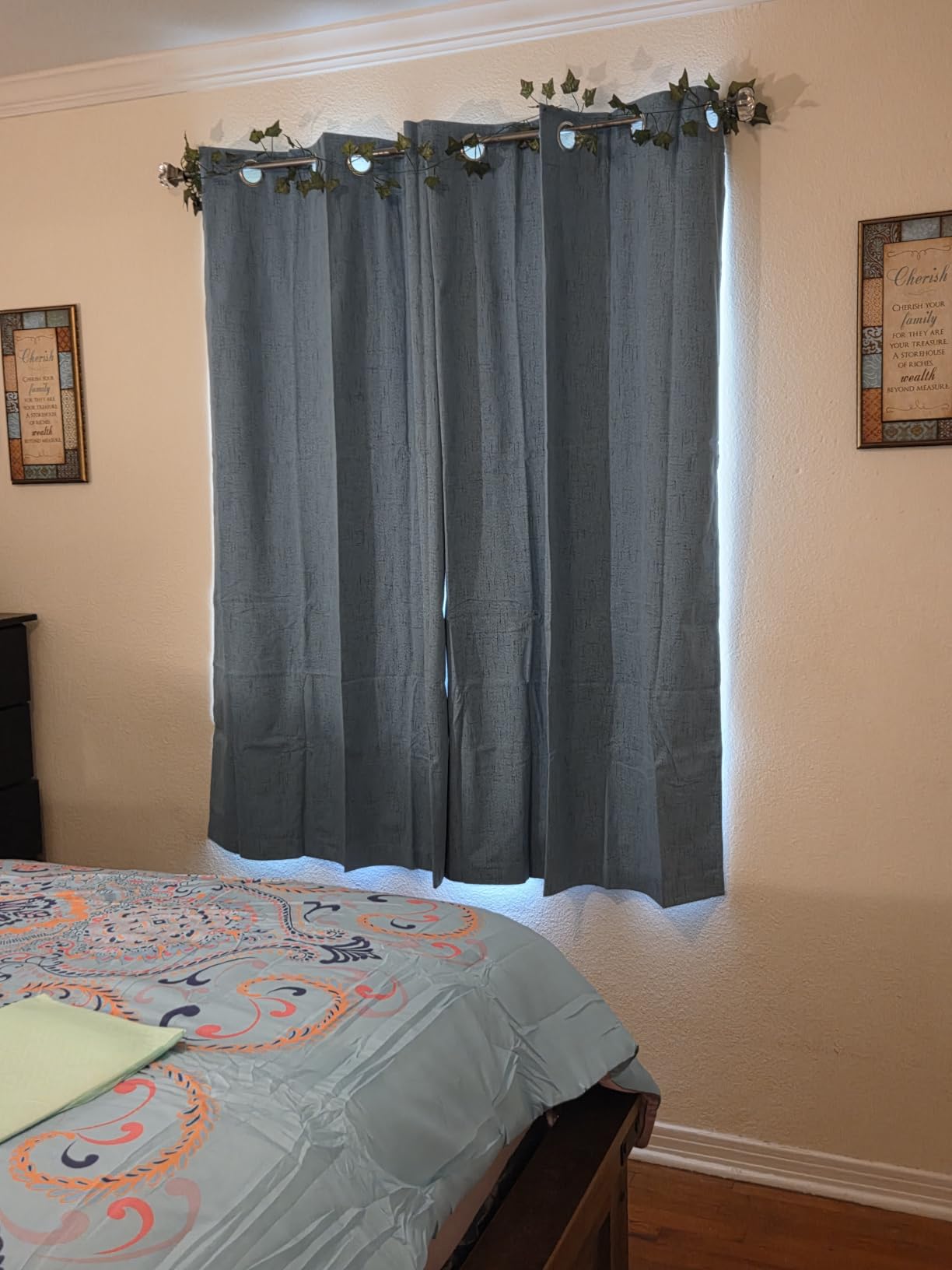 H.VERSAILTEX 100% Blackout Linen Curtains 108
