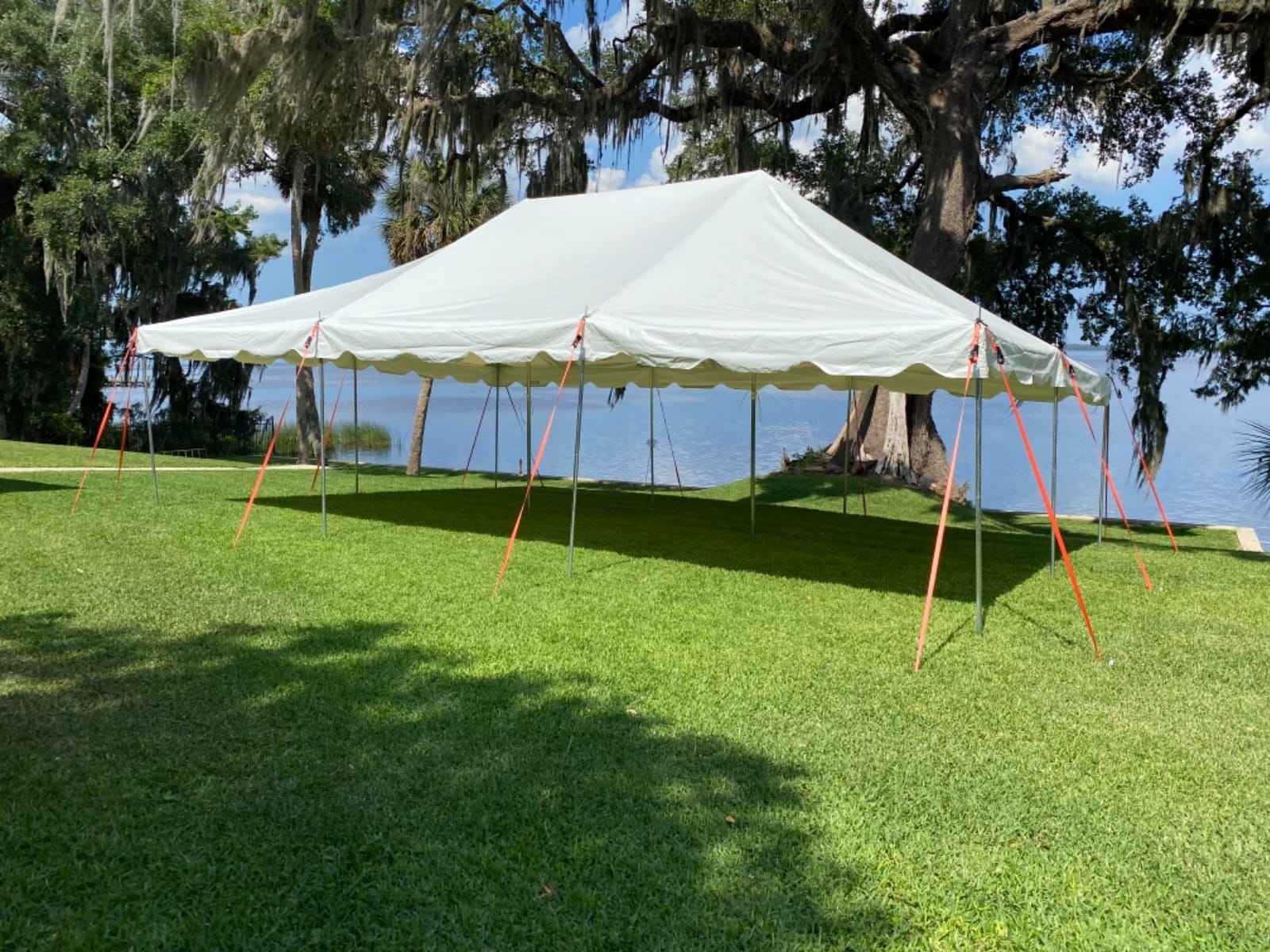 Party Tents Direct 20x40 Weekender Canopy Pole Tent Event Gazebo White customer photo 2