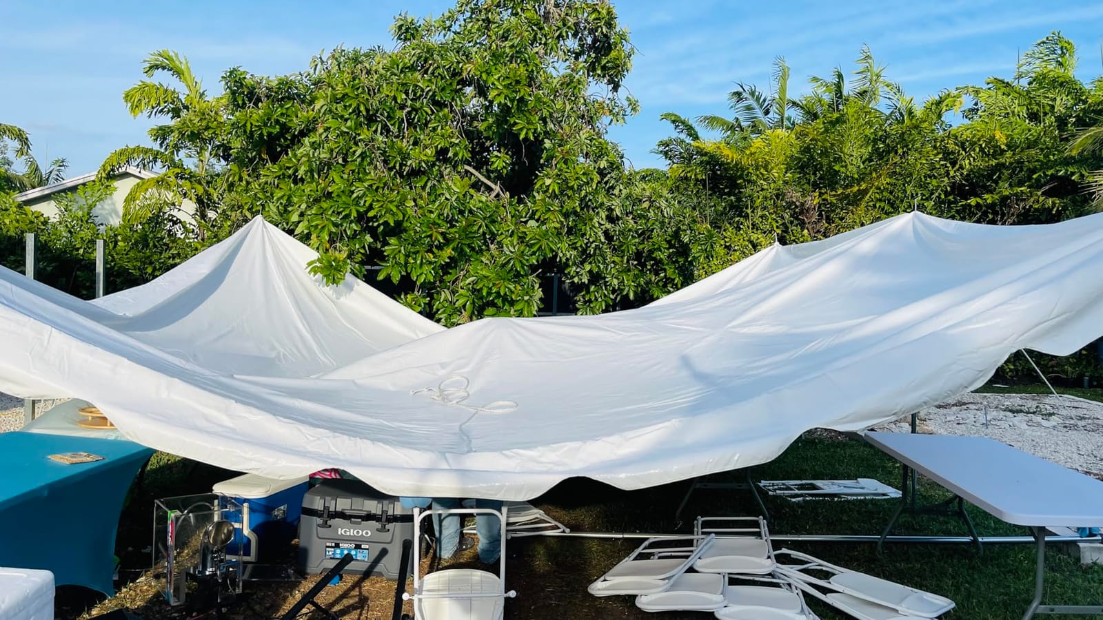 Party Tents Direct 20' x 30' Standard Canopy Pole Tent, White Top customer photo 1