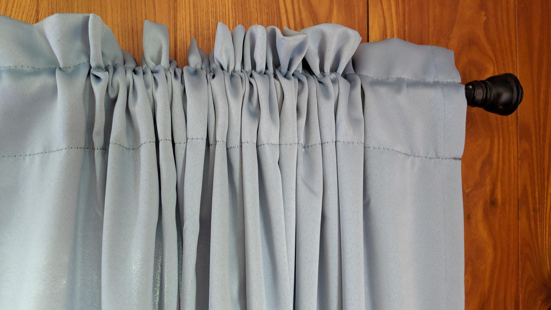 Sun Zero Barrow Energy Efficient Rod Pocket Door Curtain Panel, 54