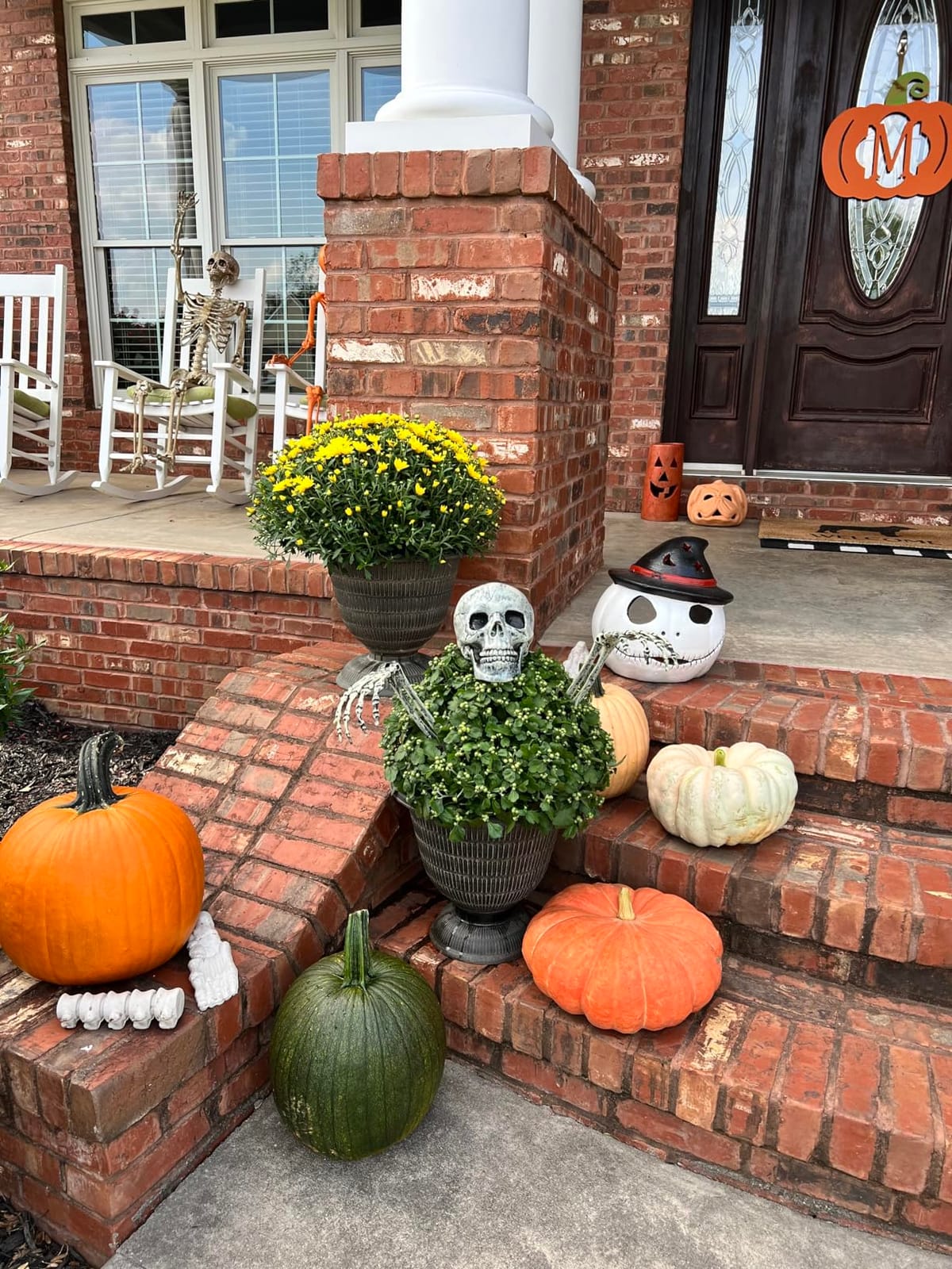 3 Pc Realistic Skeleton Yard Stakes, Halloween Decorations Outdoor customer photo 2