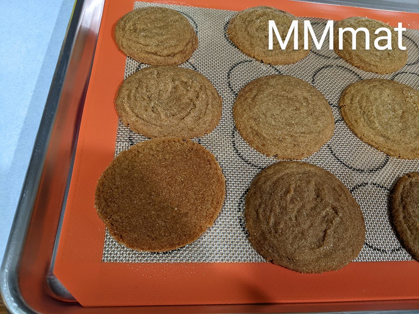 Best German Silicone Baking Mat, 2 Half Sheets + 1 Macaron Sheet customer photo 2