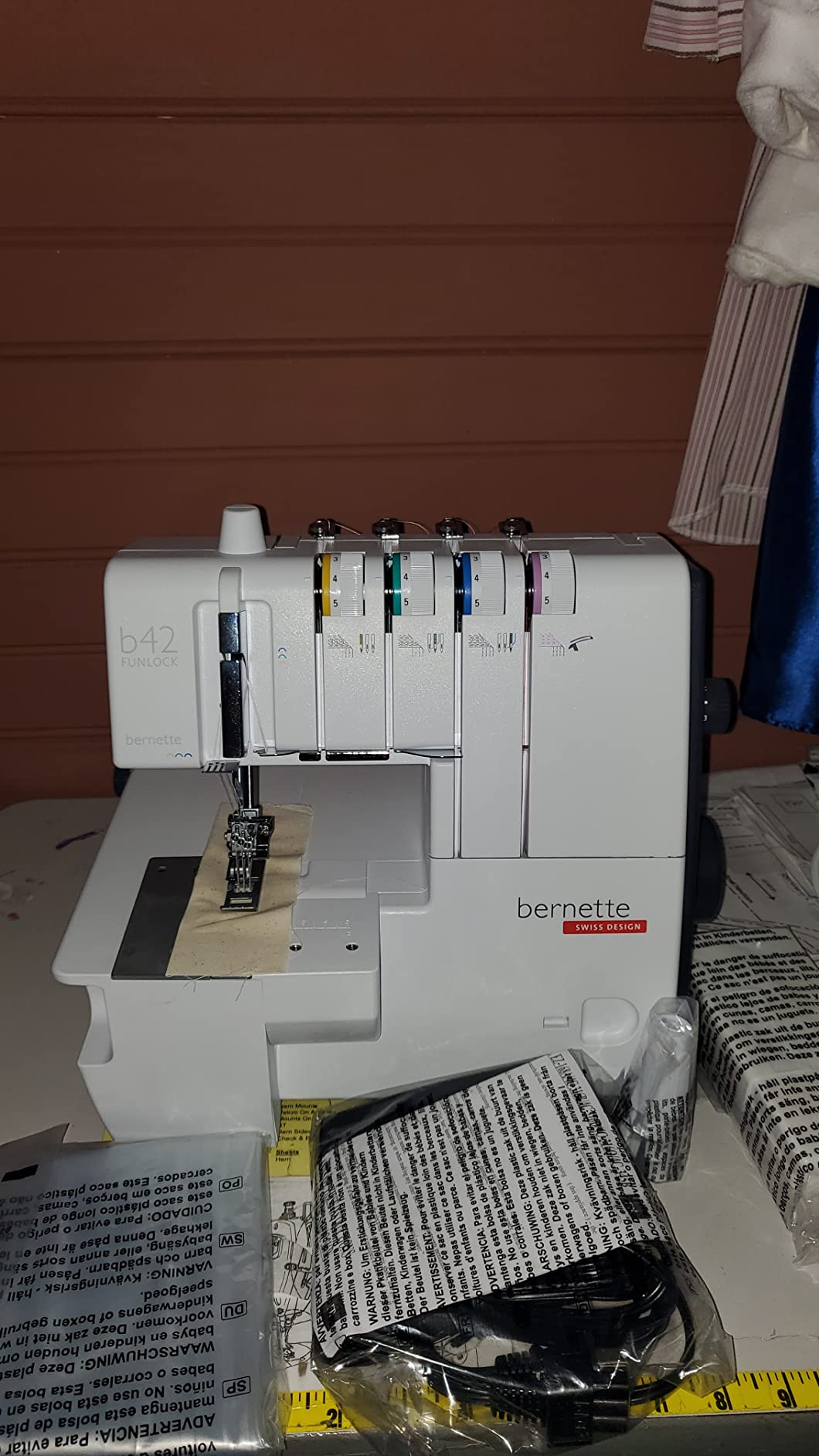 Bernette b42 Funlock Coverstitch Machine customer photo 2