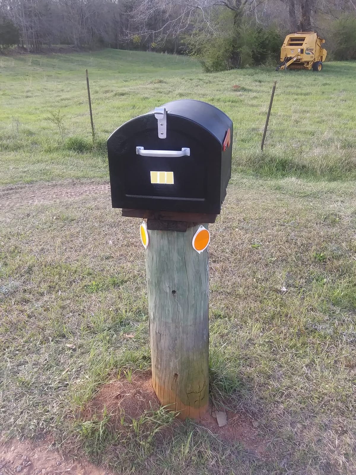 Architectural Mailboxes 950020P-10 Centennial Post Mount Mailbox, Extra Large, Pewter customer photo 1