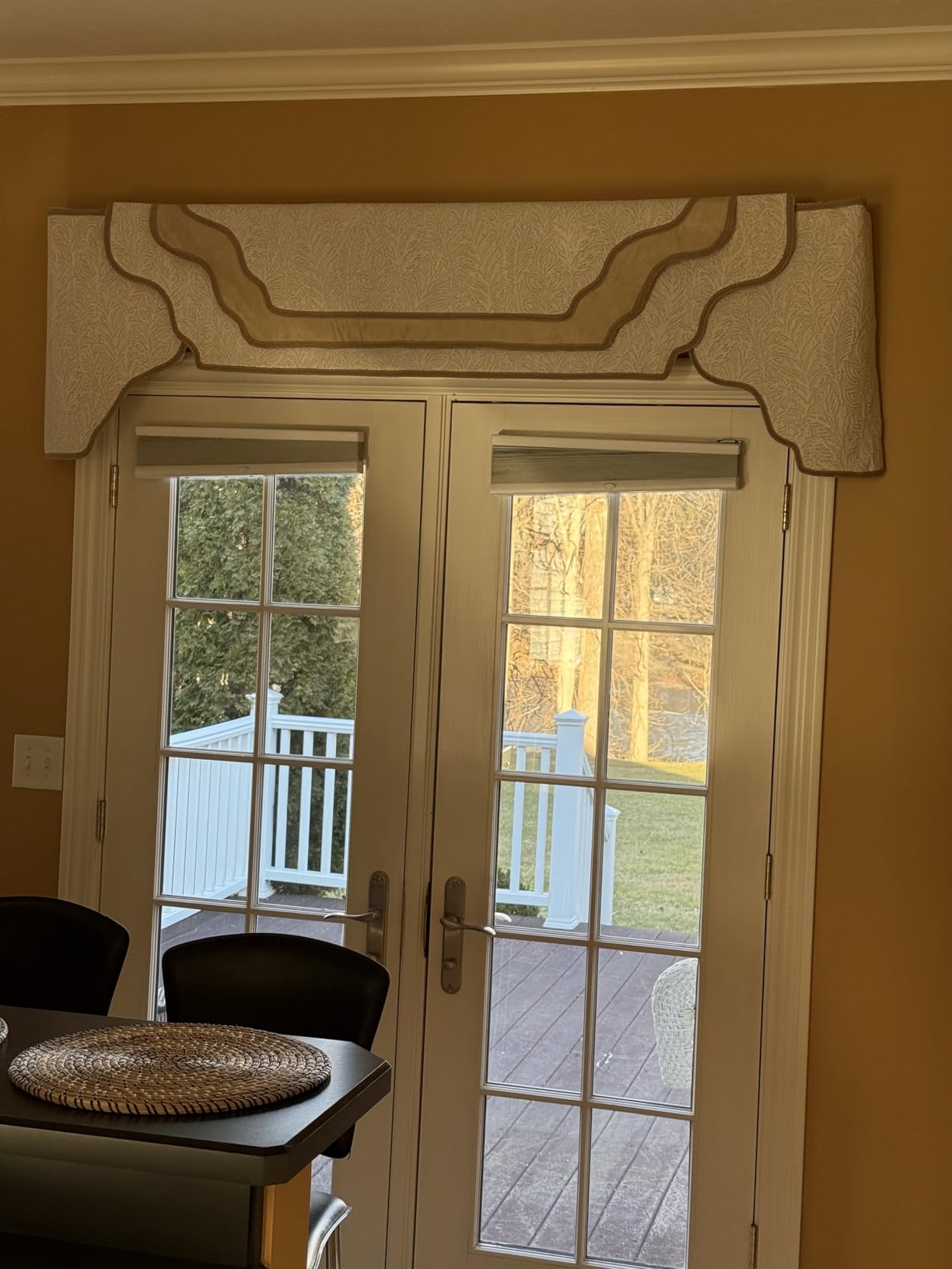 Multi-Style Cornice-Valance Kit | Scalloped, Arched, & Straight Rod-Pocket Styles | Fits All Window Sizes | Reusable No-Sew Fabric-Shaping Forms customer photo 2