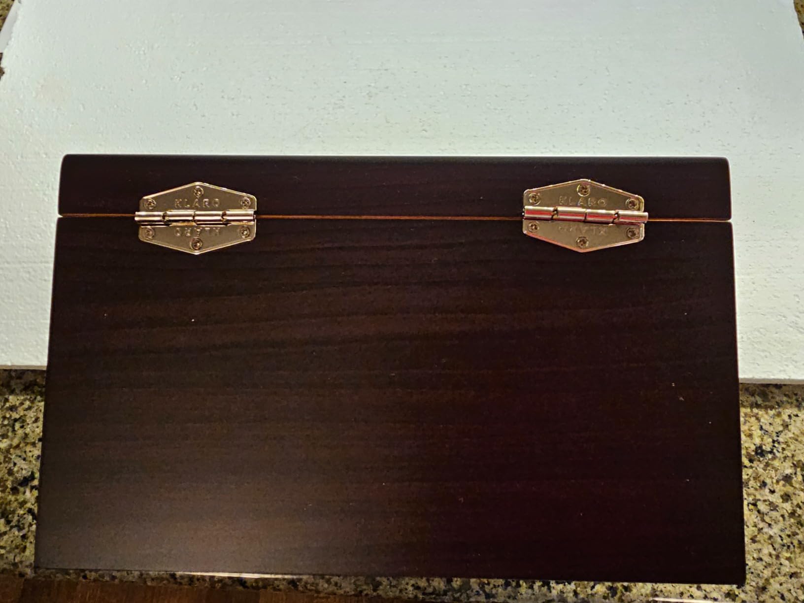 CASE ELEGANCE Cigar Humidor Glass Top with Thick Cedar - Brown, Renzo customer photo 1