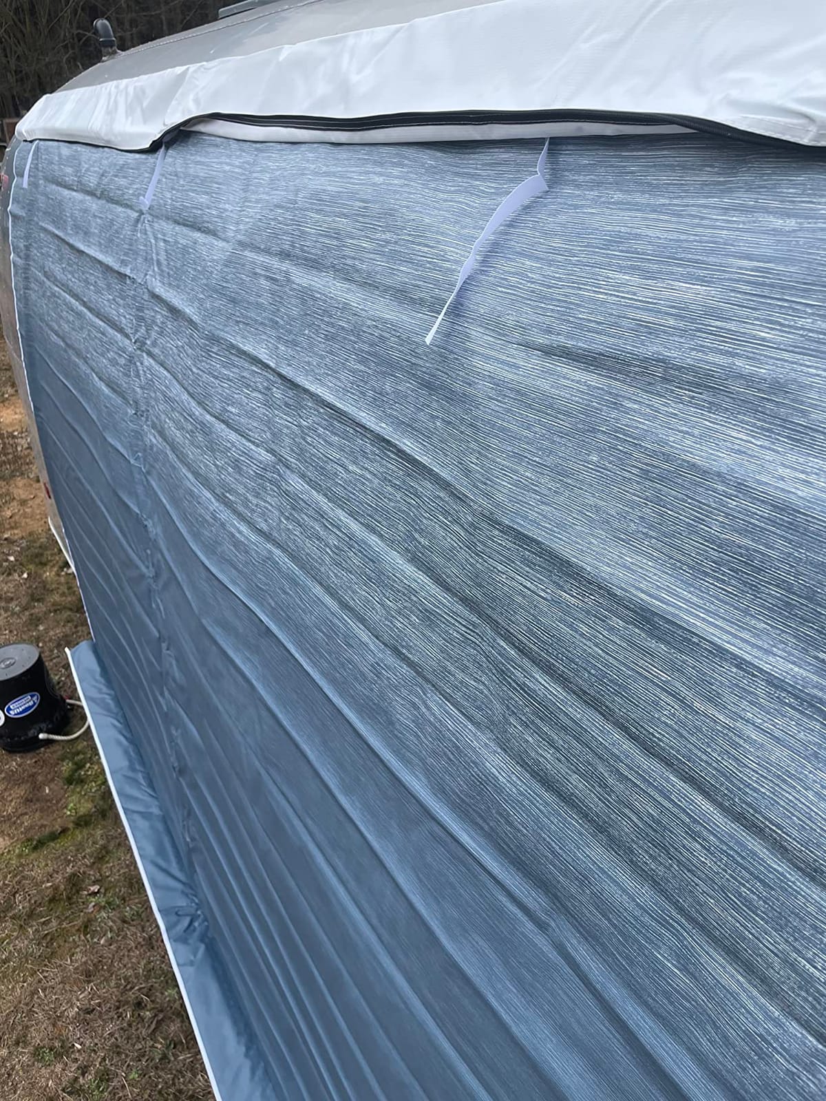 Dometic 944NT11.002 Trim Line Awning - 11', Azure Linen Fade customer photo 1