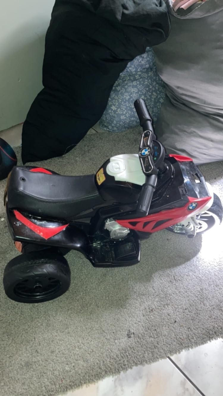 Costzon Kids Electric Ride on Motorcycle, 6V BMW Toddler Motorcycle (Black) customer photo 1