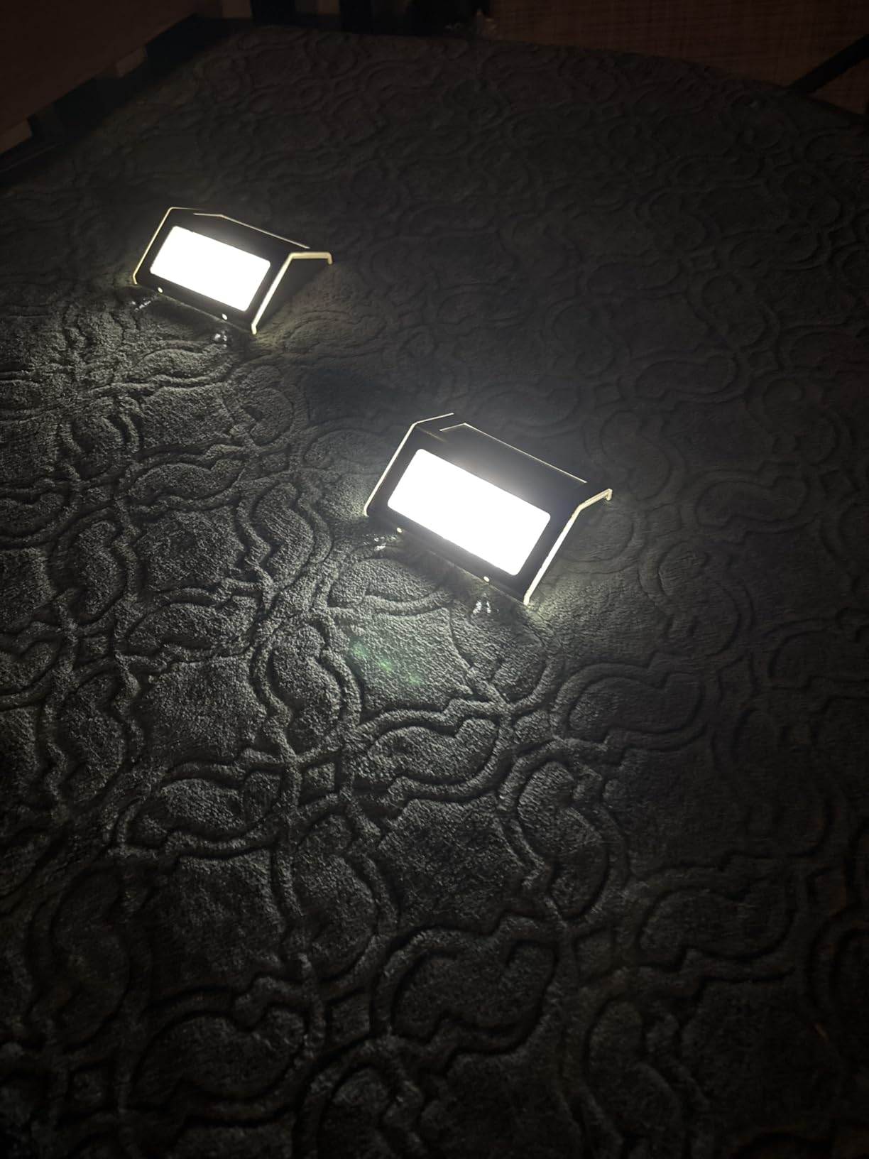JSOT Solar Powered Lights Ideal for Step, Fence, Deck, Stair-Cool White-6P customer photo 1