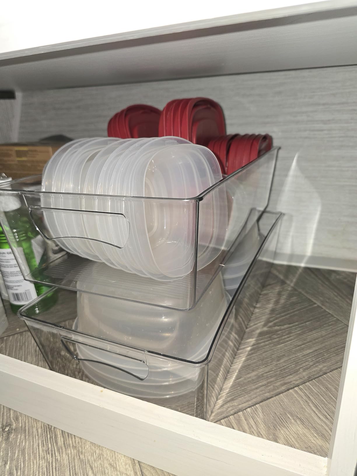 Simple Houseware Refrigerator Storage Organizer Bins, Assorted Set of 6 customer photo 2