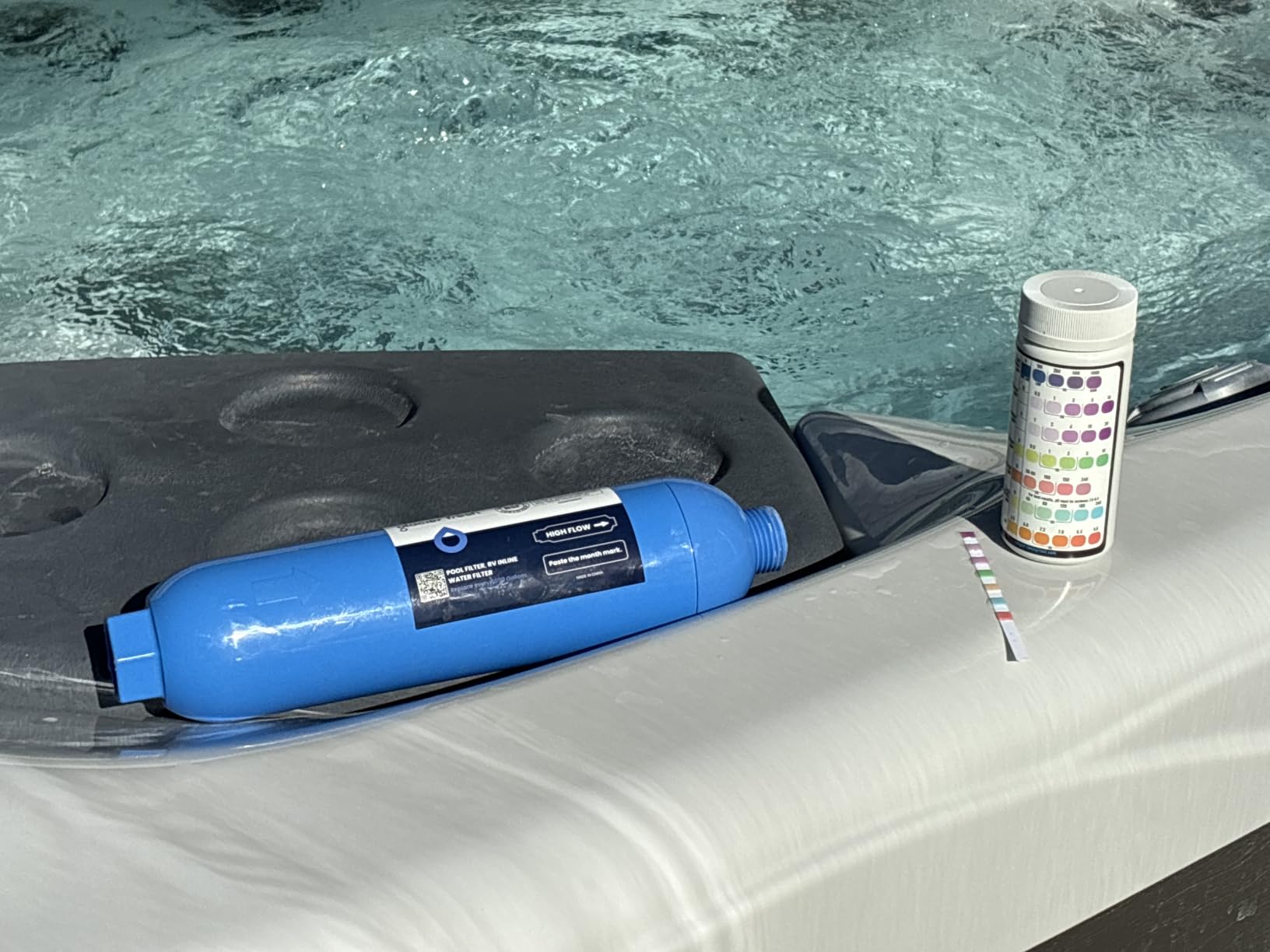 GLACIER FRESH RV/Marine Water Filter with 1 Flexible Hose Protectors 2 Pack customer photo 1