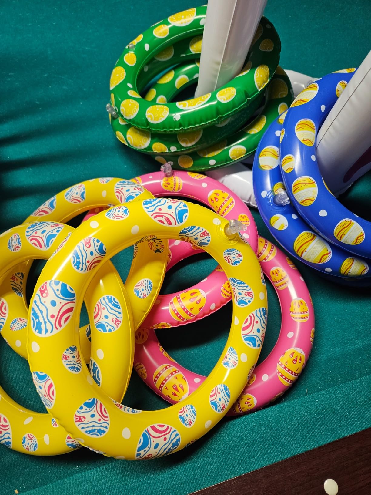 Max Fun Easter Bunny Inflatable Ring Toss Games for Kids customer photo 2