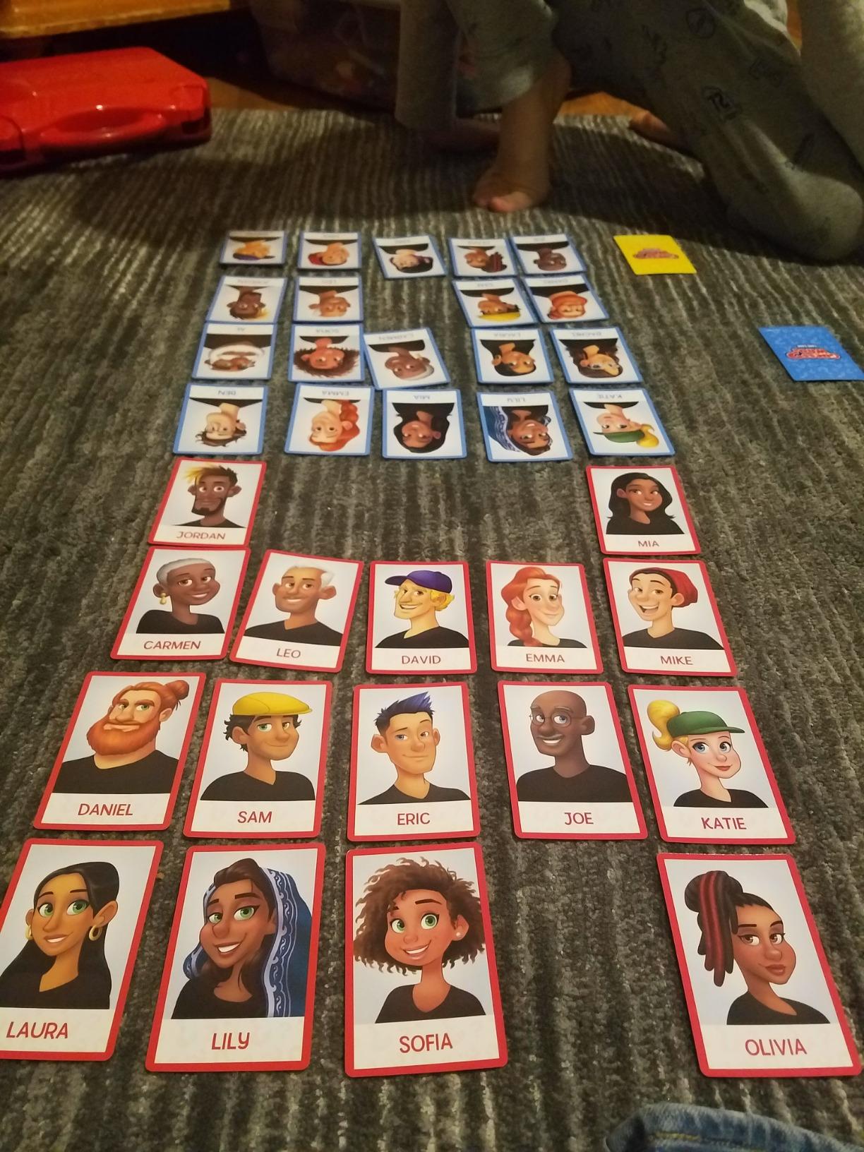 Hasbro Gaming Guess Who? Card Game for Kids, 2 Player Guessing Game, Fun Summer Activities, Vacation Travel Essentials, Ages 5+ customer photo 2