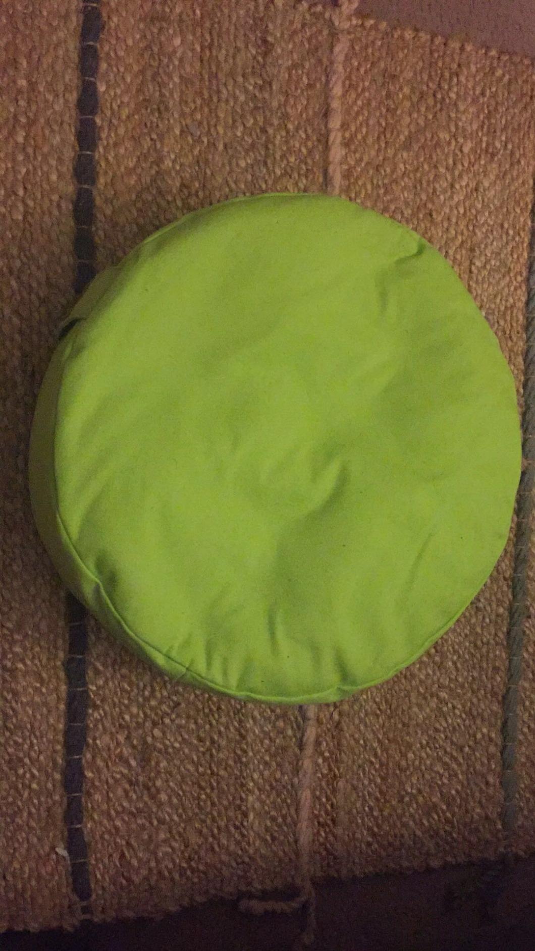 Zafu Buckwheat Meditation Cushion,D=13