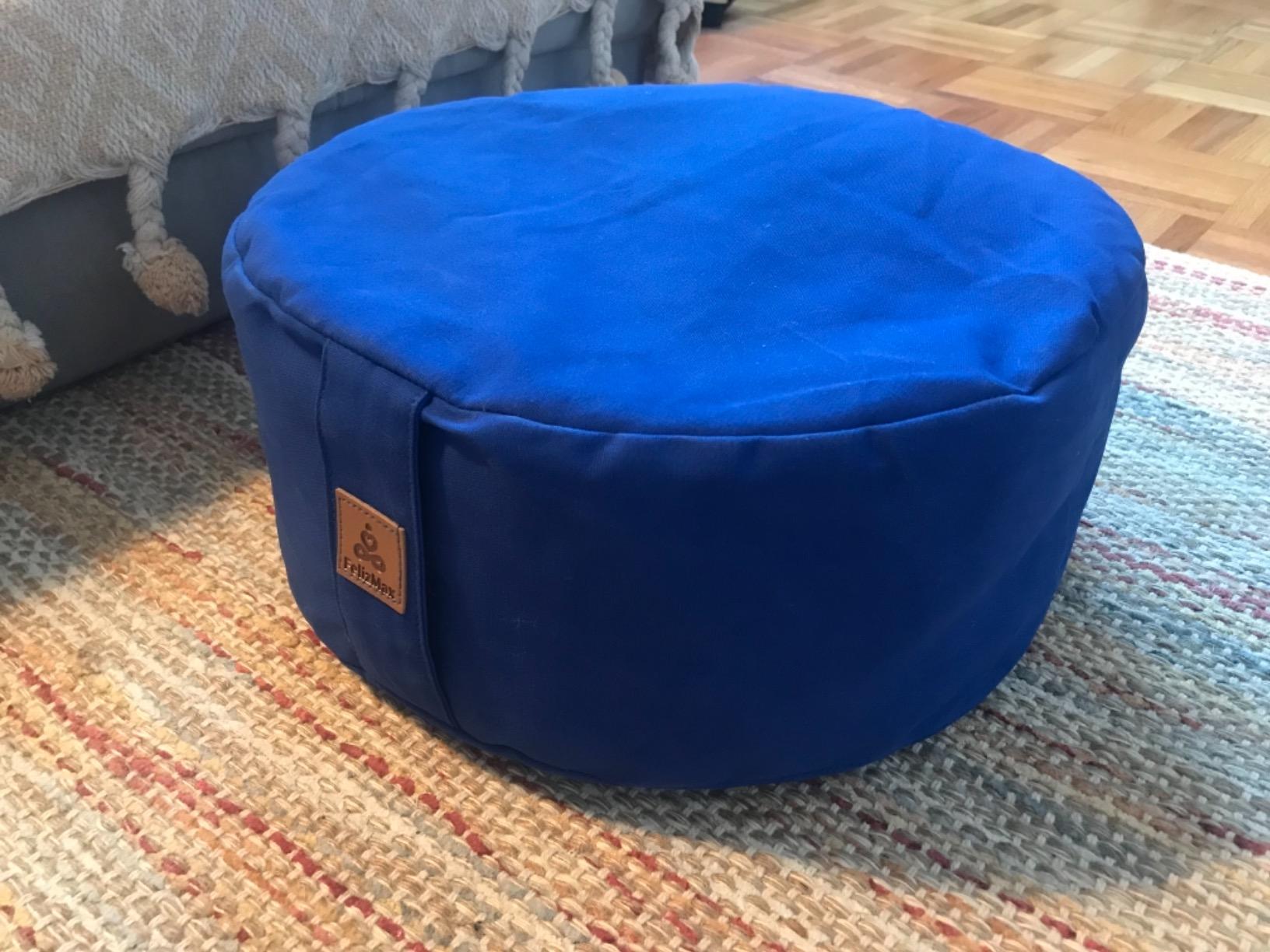 Zafu Buckwheat Meditation Cushion,D=13