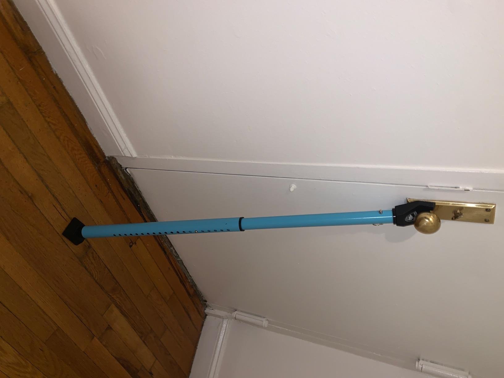 Sliding Door Security Bar, Door Jammer 2-in-1 Adjustable, Door Stoppers Security – 40 Different Adjustments, by Guard Dog Security customer photo 1