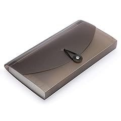BTSKY 13 Pockets Expanding Check Bill File Folder-Hand-held, New Grey customer photo 1