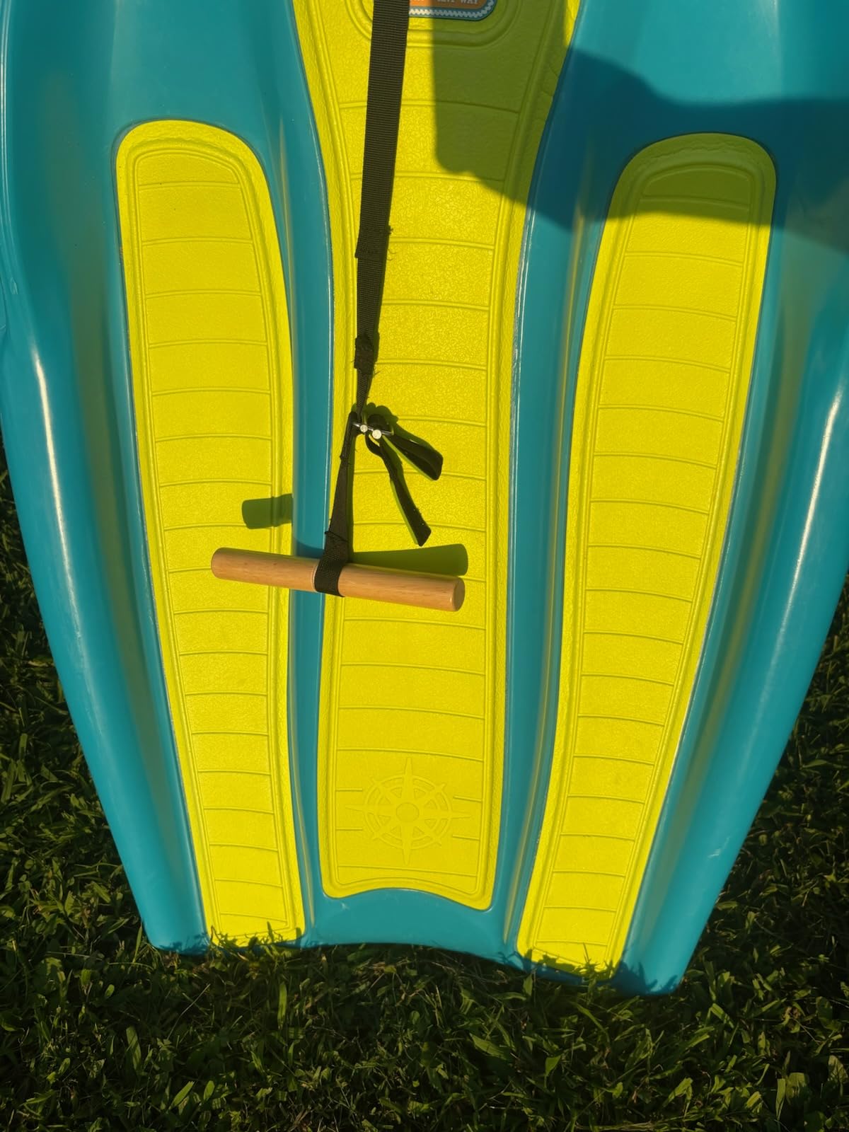 ZUP Coast Board All-in-One Kid's Wakeboard, Trainer Board, Kneeboard, and Water Skis with Rope Handle, Ideal for Water Sports and Boating, Perfect for Beginners and Young Riders customer photo 2