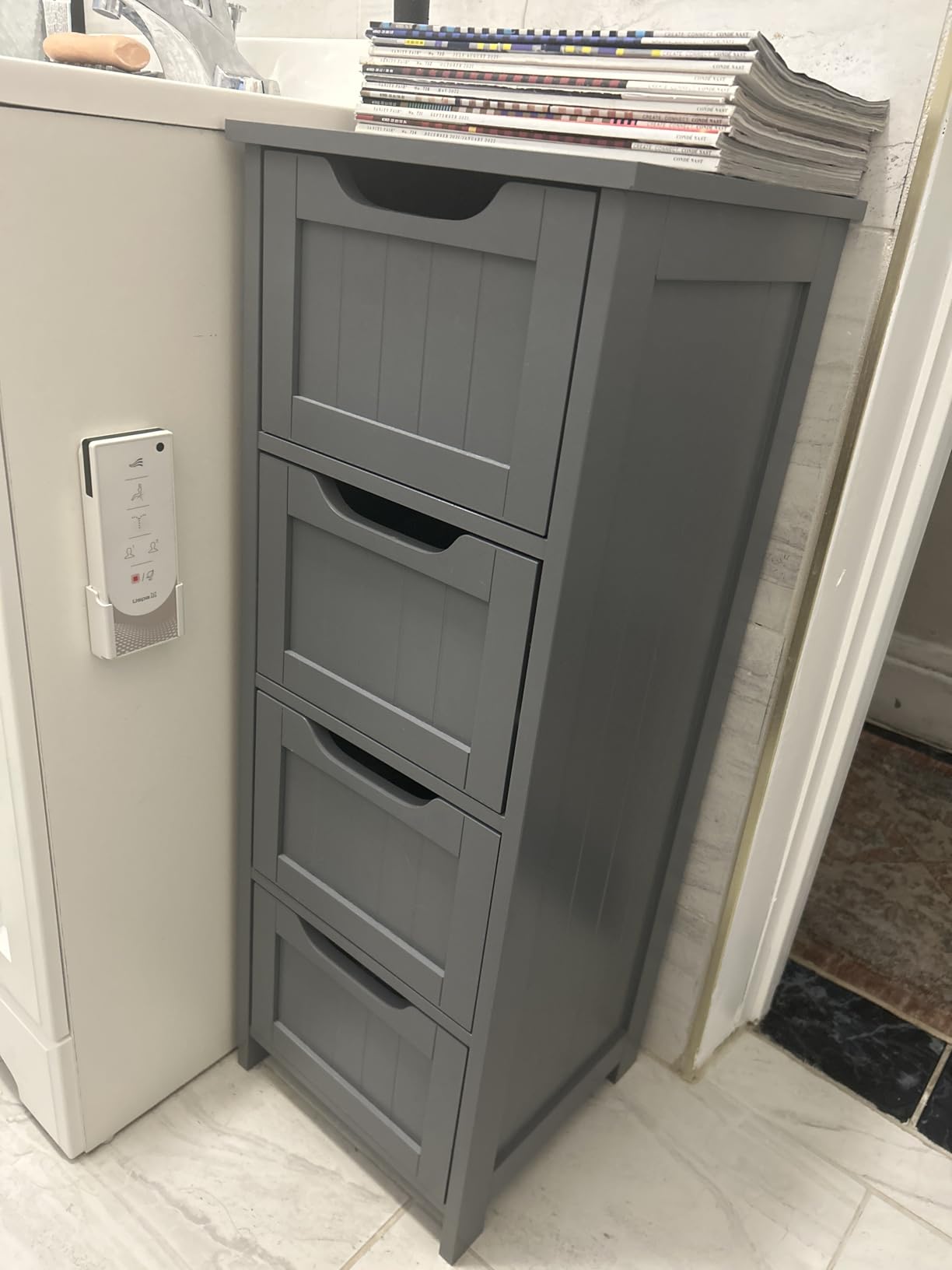 Yaheetech Bathroom Storage Cabinet, 12