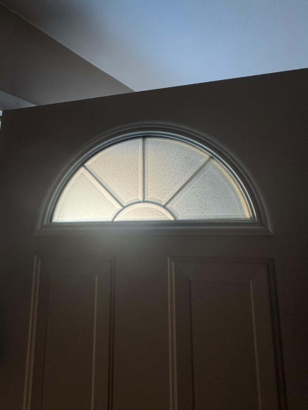 HIDBEA Frosted Glass Window Privacy Film,Static Cling 17.5 in x 6.5 ft customer photo 1