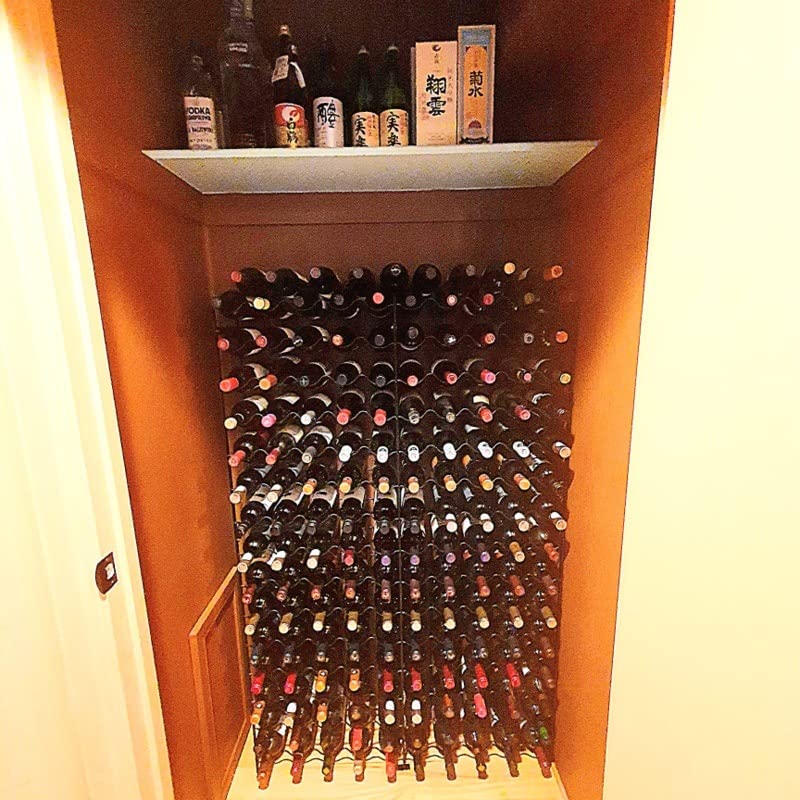 Sorbus Freestanding Floor Wine Rack, Home Bar & Cellar Storage (150 Bottle) customer photo 1