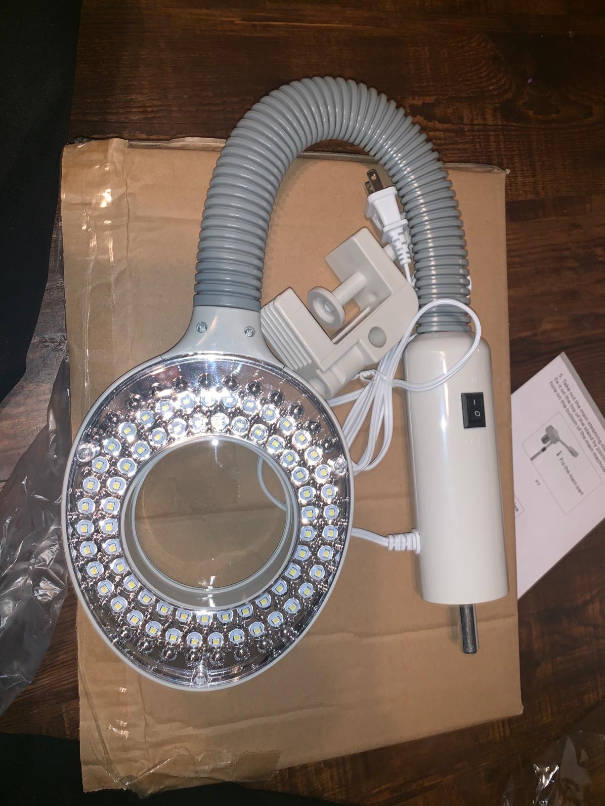 Nova Microdermabrasion Professional 2 in 1 Facial Steamer for Face Deep Cleaning Ozone Face Steamer with 5X Magnifying Lamp Hot Mist Function for Salon Spa Home Beauty Equipment customer photo 1