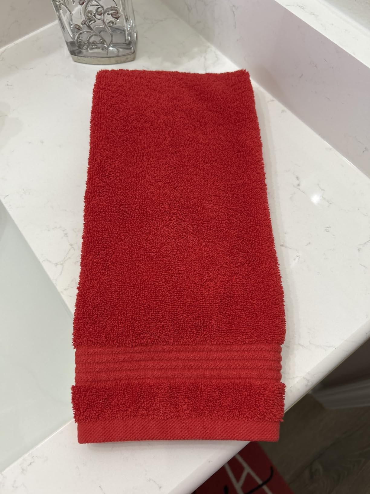 Cotton Paradise 100% Cotton Turkish Towel Set, Soft Absorbent Quick Dry, 6 Piece Towel Set, Beige customer photo 2