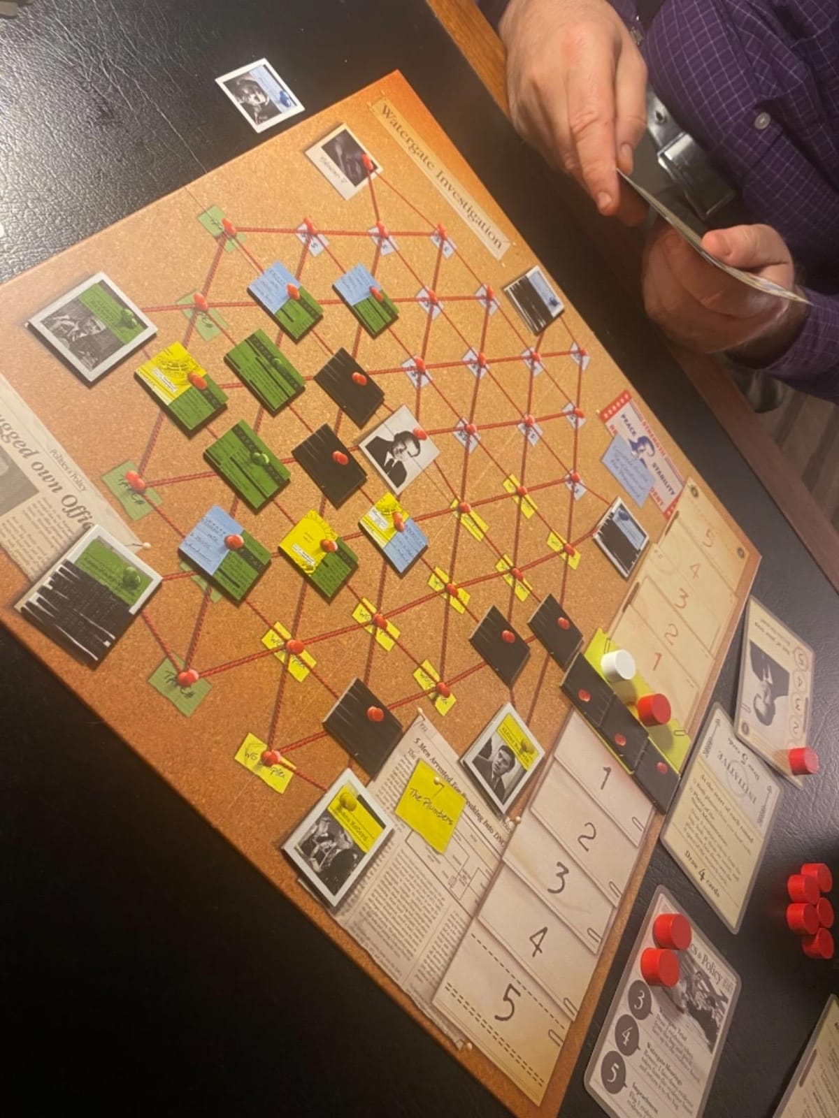 Capstone Games Watergate – 2 Player Strategy Board Game for Adults, Historical Tabletop Game, 30–60 Min Playtime, Ages 12+, Competitive and Tactical Gameplay for Couples & Family Fun customer photo 1