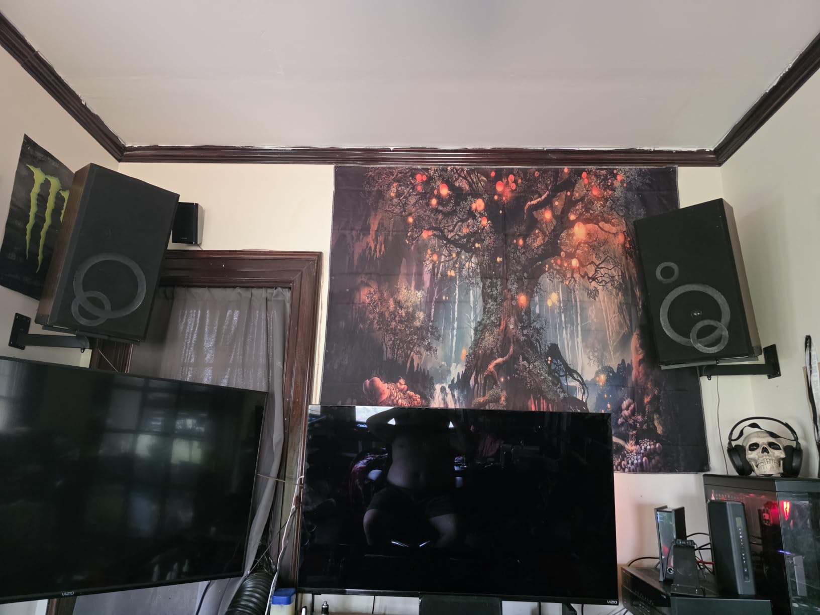 suptek Speaker Wall Mount Adjustable for Large Bookshelf Speaker Mounts customer photo 2