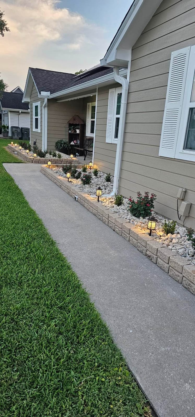 hykolity Low Voltage ORB LED Landscape Path Light with Crackled Glass Shade customer photo 2