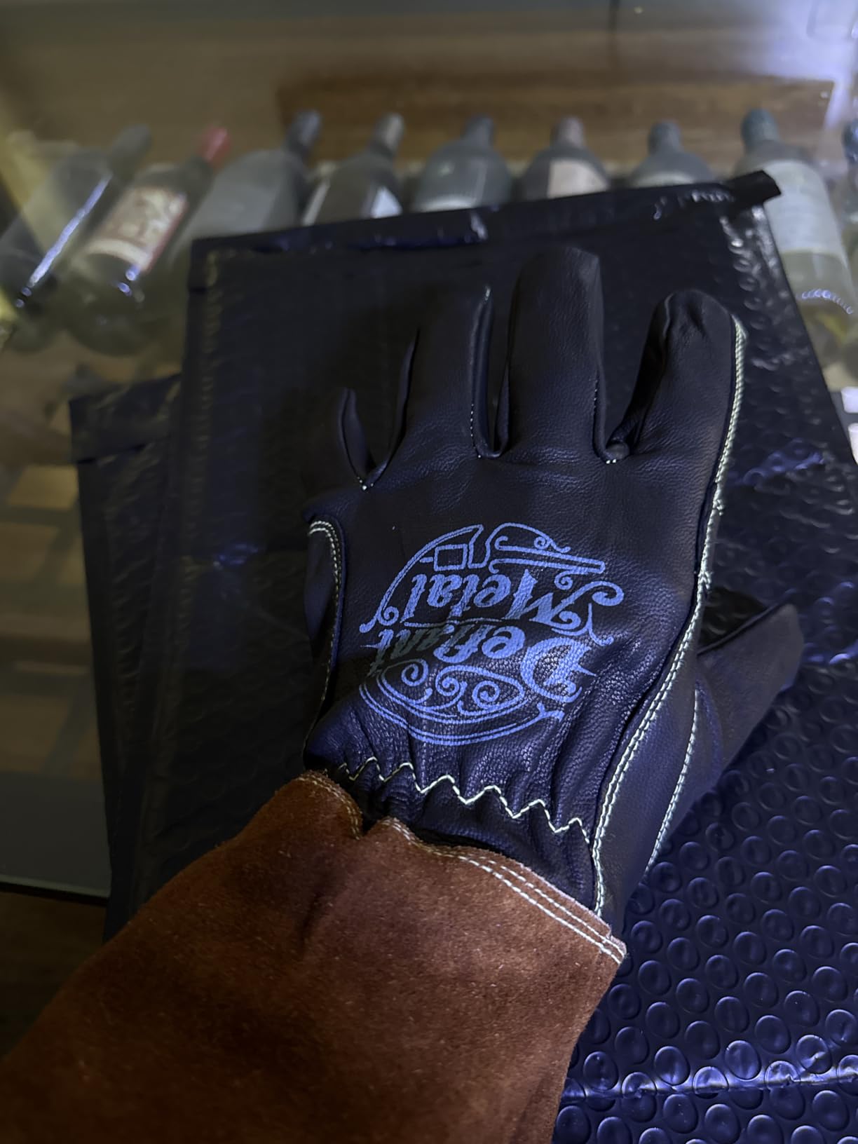 TIG Welding Gloves - Premium Black Goatskin Leather customer photo 1
