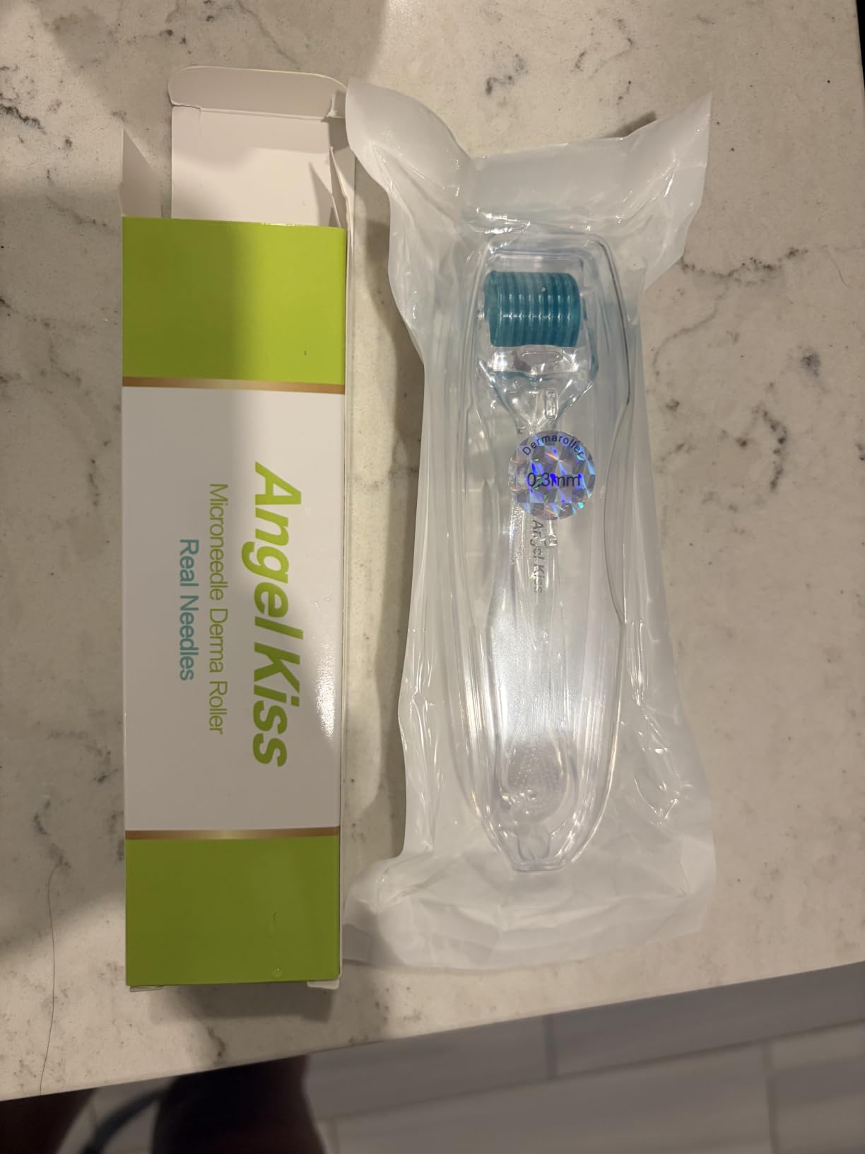 Angel Kiss Microneedle Derma Roller, 192 Individual Stainless Steel Needles customer photo 2