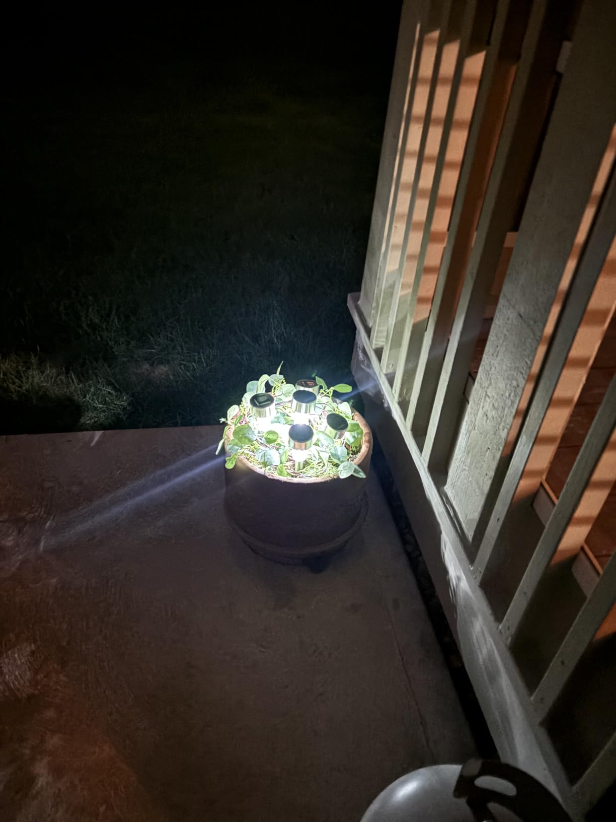 GIGALUMI 16 Pack Solar Lights Outdoor Waterproof, Stainless Steel customer photo 2