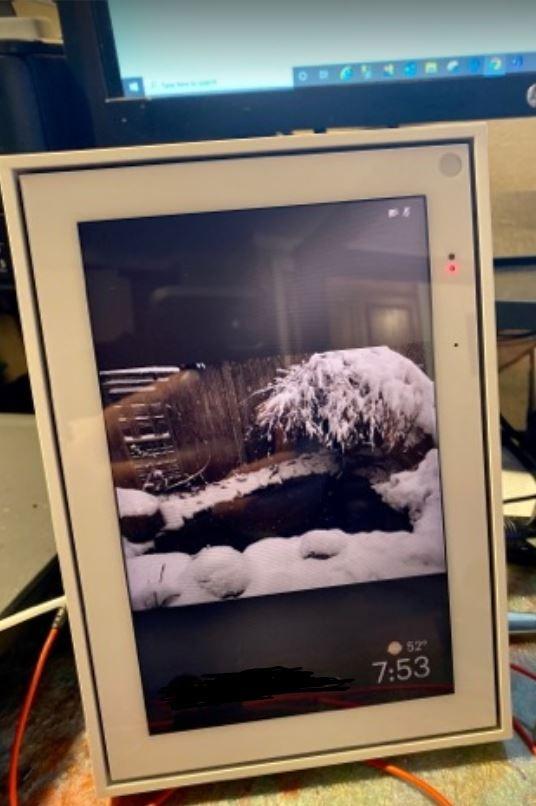 Facebook Portal Mini - Smart Video Calling 8” Touch Screen Display with Alexa - Black customer photo 2