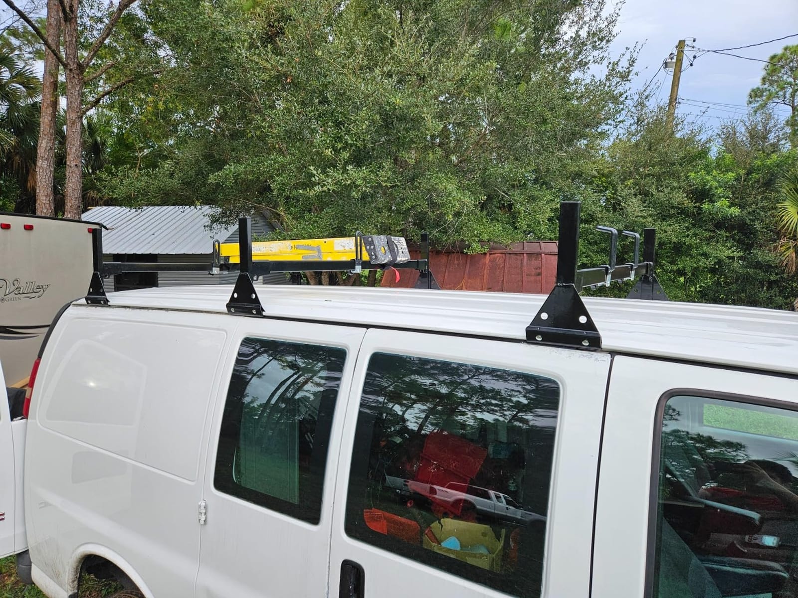 ECOTRIC 59in Roof Racks Compatible with 1996-Up Chevy Express GMC Savana customer photo 1