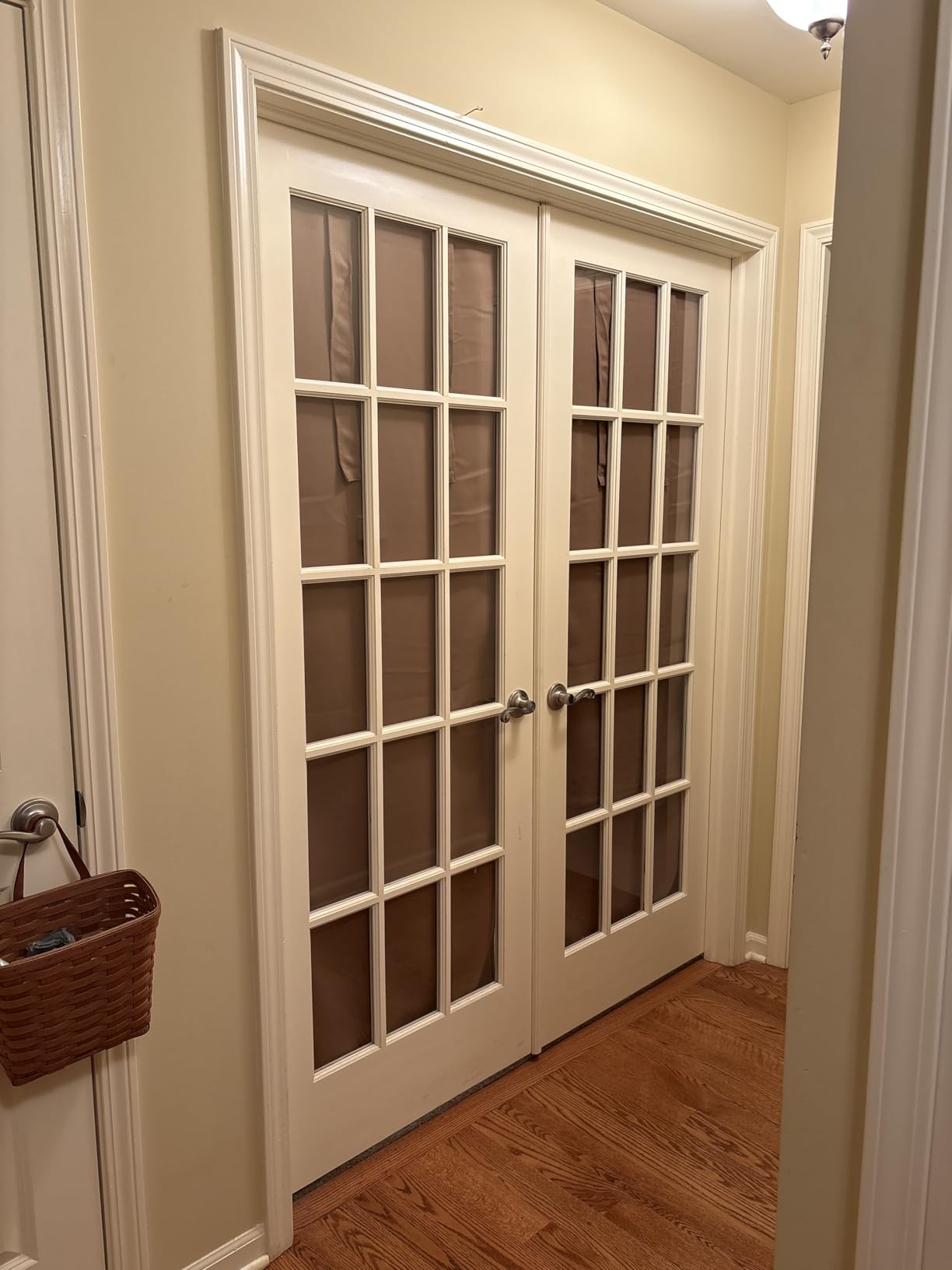 RYB HOME 2 Panels Blackout French Door Curtains for Front Door customer photo 1