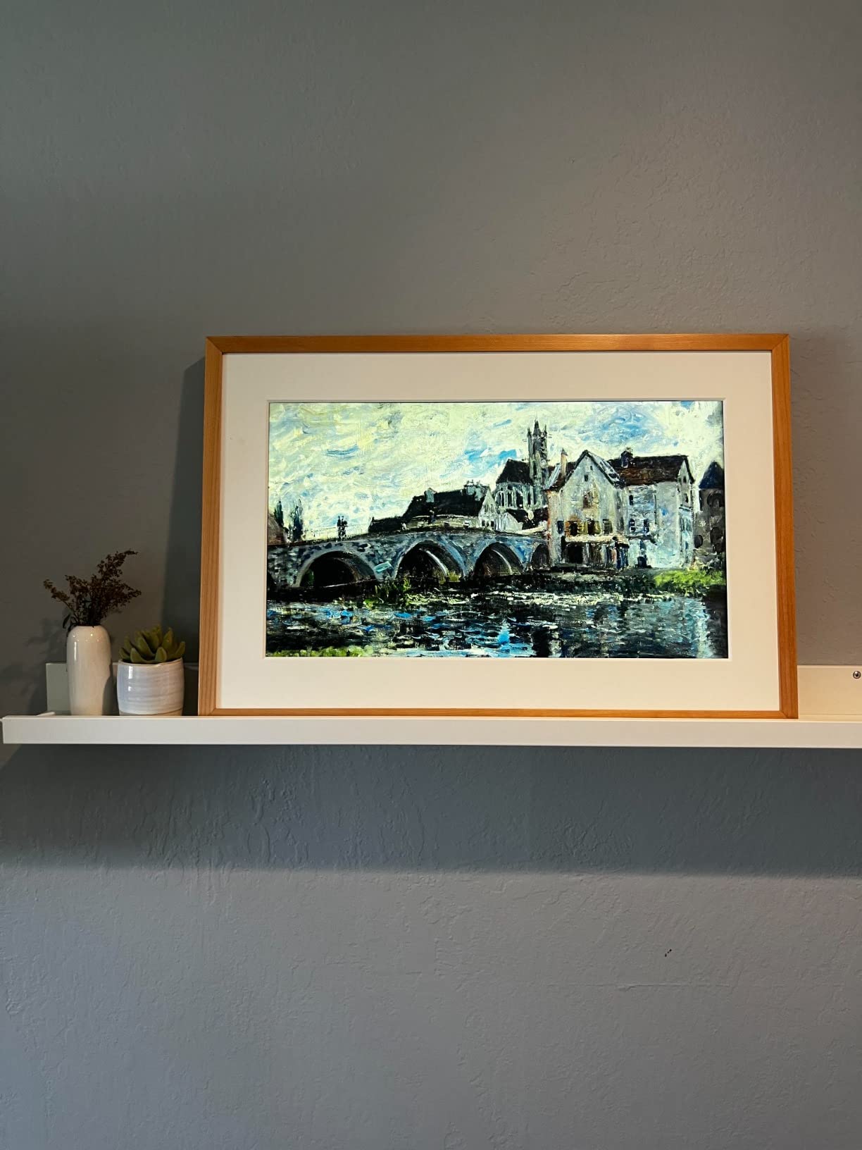 Canvia Smart Digital Canvas Display and Frame - for Fine Painting, Wall Art, NFTs, Personal Photos & Videos - Advanced HD Display, NFT Compatibility, Video Playback, Google Photos, 16GB Storage customer photo 1