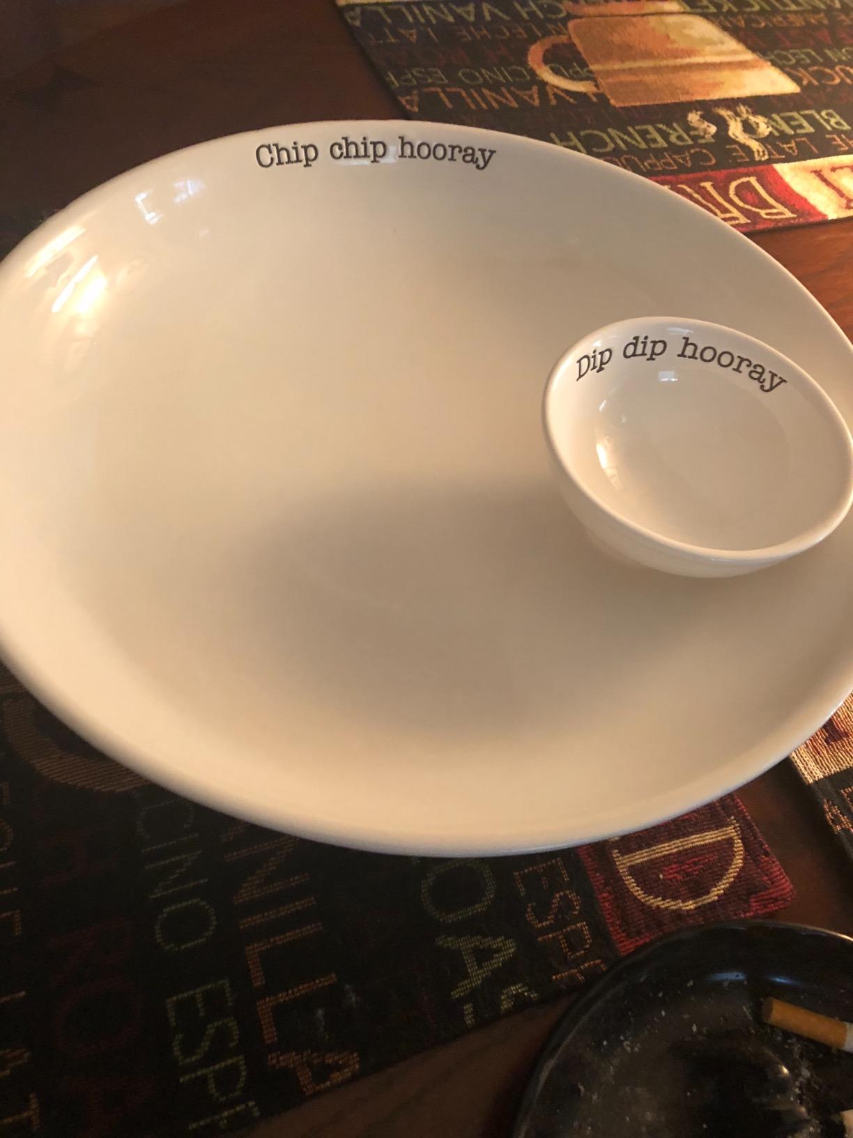 Mud Pie Circa Chip And Dip Bowl Set customer photo 1