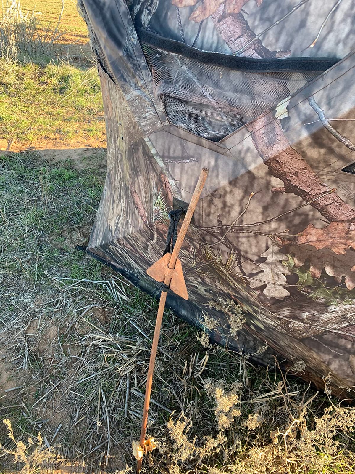 Ameristep Care Taker Ground Blind, Mossy Oak Break Up Country, Model: None customer photo 2