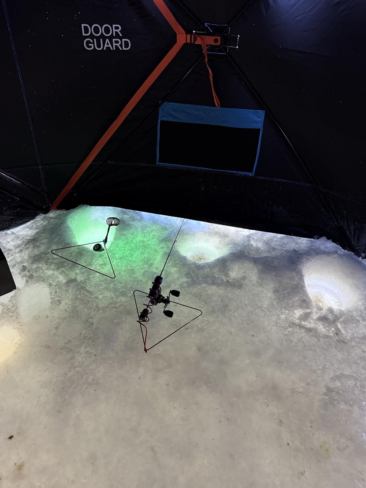 Nordic Legend Yaranga 6 Sided Insulated Portable Ice Fishing Shelter with 2 Big Doors-Diamond Door Guard System customer photo 1