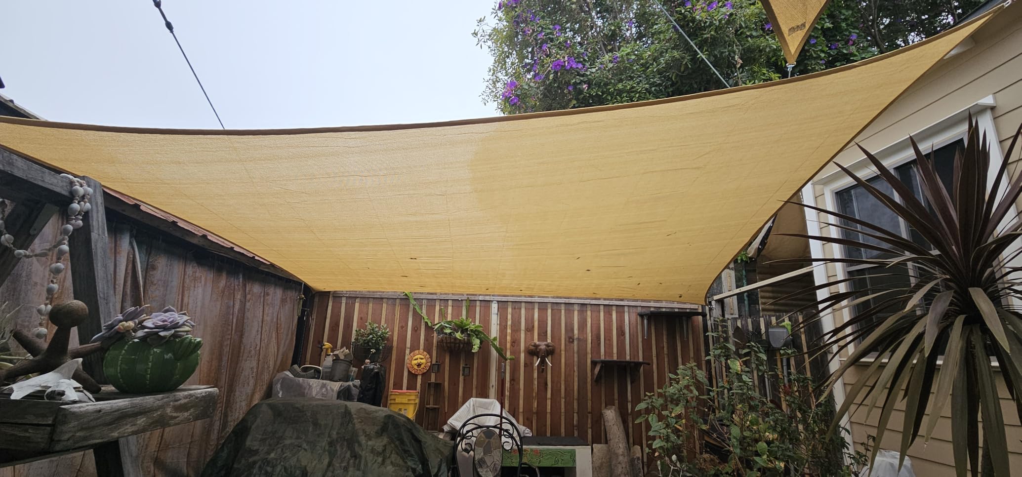 Artpuch Sun Shade Sail 16'X20' Sand Rectangle customer photo 1