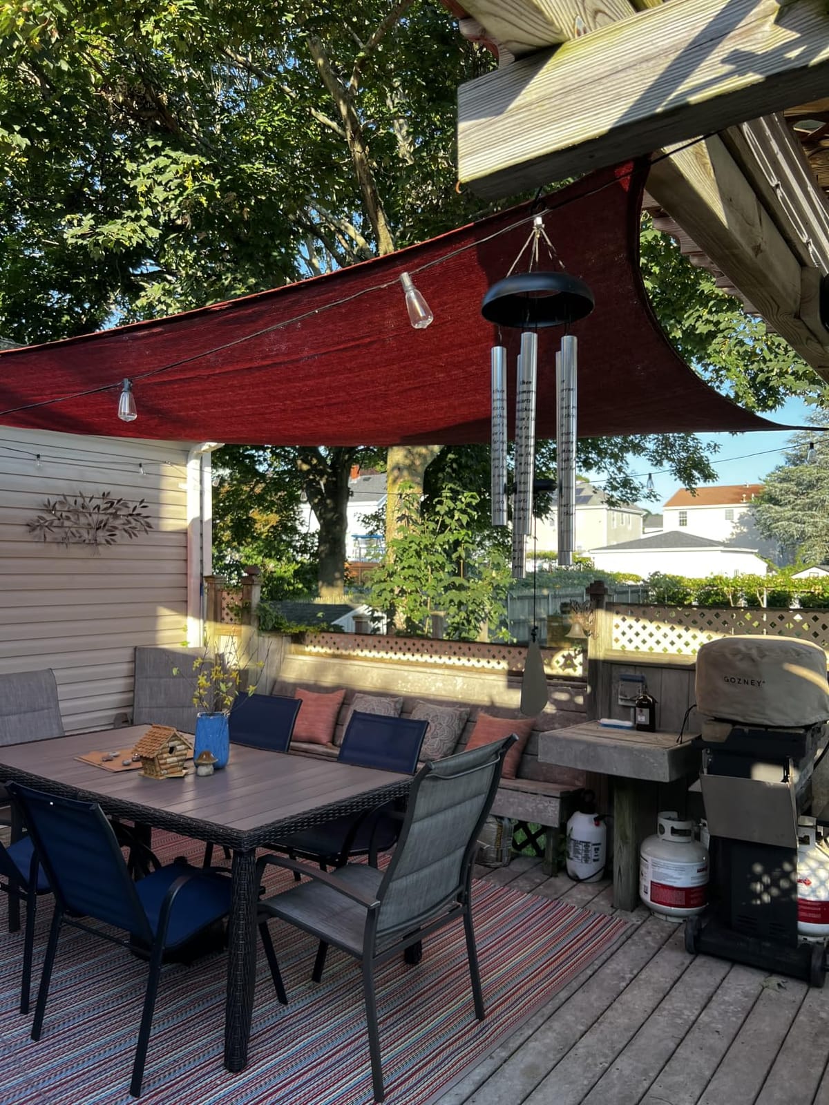 AsterOutdoor Sun Shade Sail Rectangle 10' x 13' UV Block Canopy for Patio Backyard Lawn Garden Outdoor Activities, Graphite customer photo 2