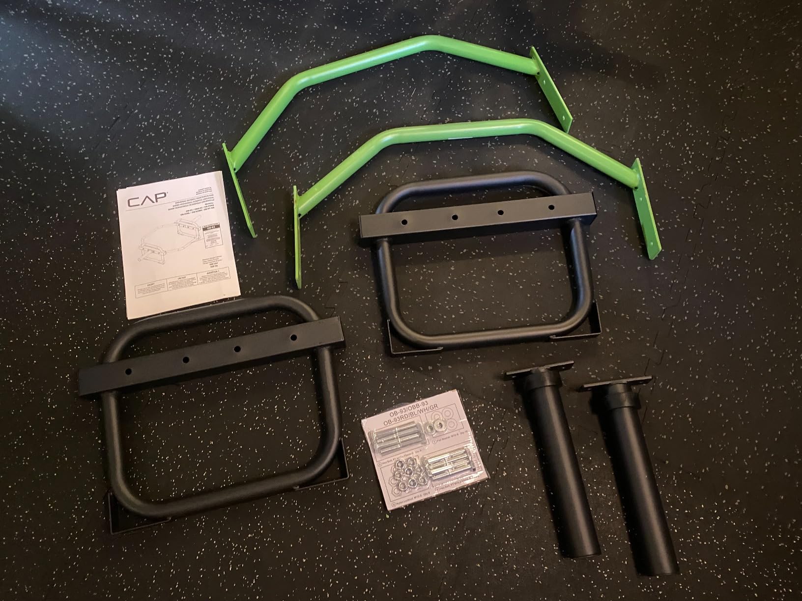 CAP Olympic Trap & Shrug Bar with Elevated Grip, 500-Lb Capacity customer photo 2