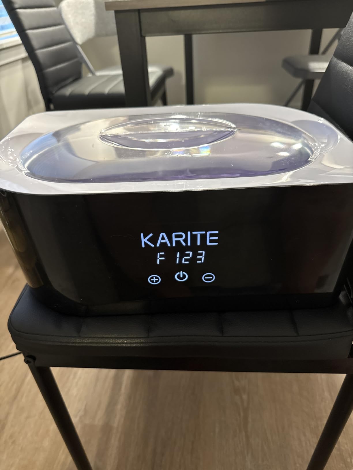Paraffin Wax Machine for Hand and Feet - Karite Paraffin Wax Bath 4000ml Paraffin Wax Warmer Moisturizing Kit Auto-time and Keep Warm Paraffin Hand Wax Machine customer photo 1