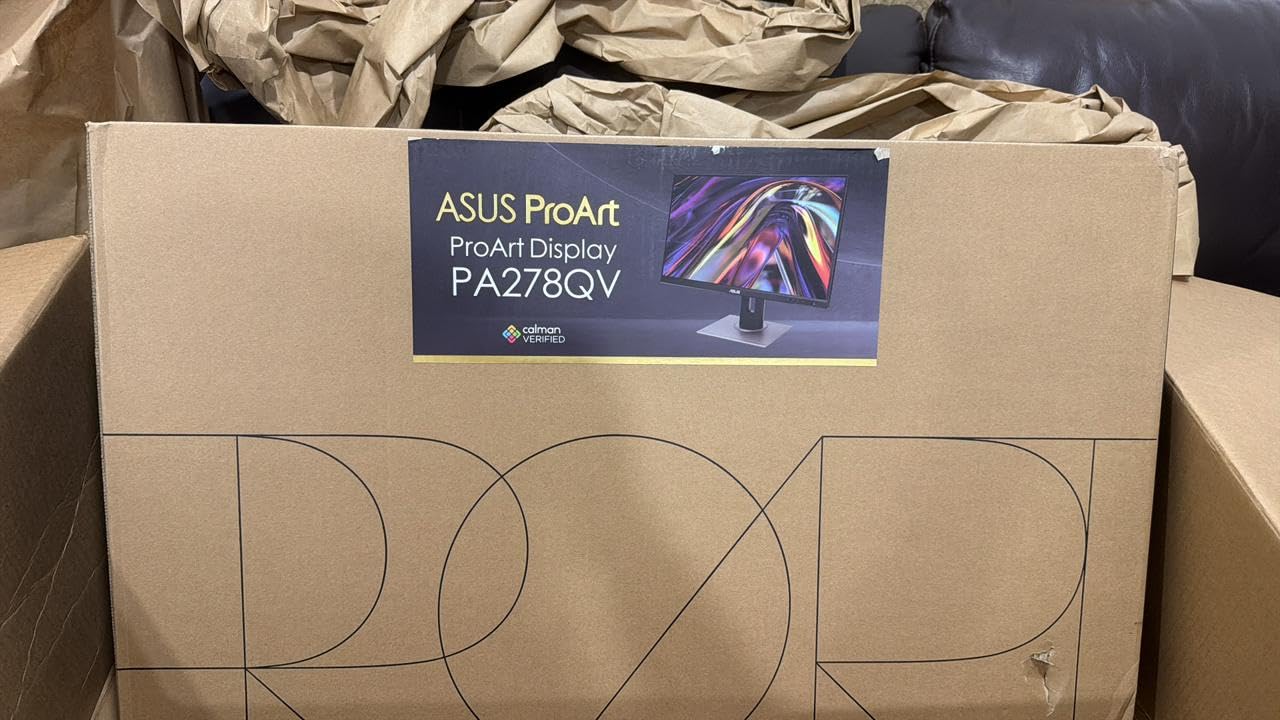 ASUS ProArt PA278QV 27 Inch 1440p QHD Professional Monitor customer photo 2