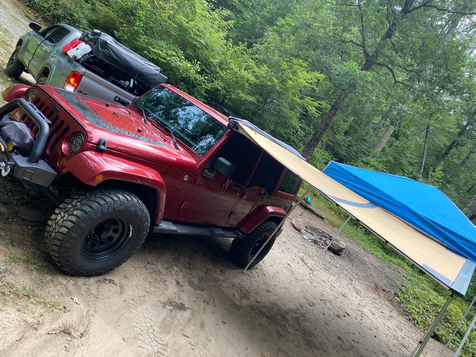 ARB 4x4 Accessories 814410 Retractable Awning with Led Light Strip Included 2500x2500mm 8.2 Feet, Ideal for Camping, Roadtrips, Outdoor Trips, Travel, Expeditions, RV, Camper, 4x4 and SUV customer photo 2