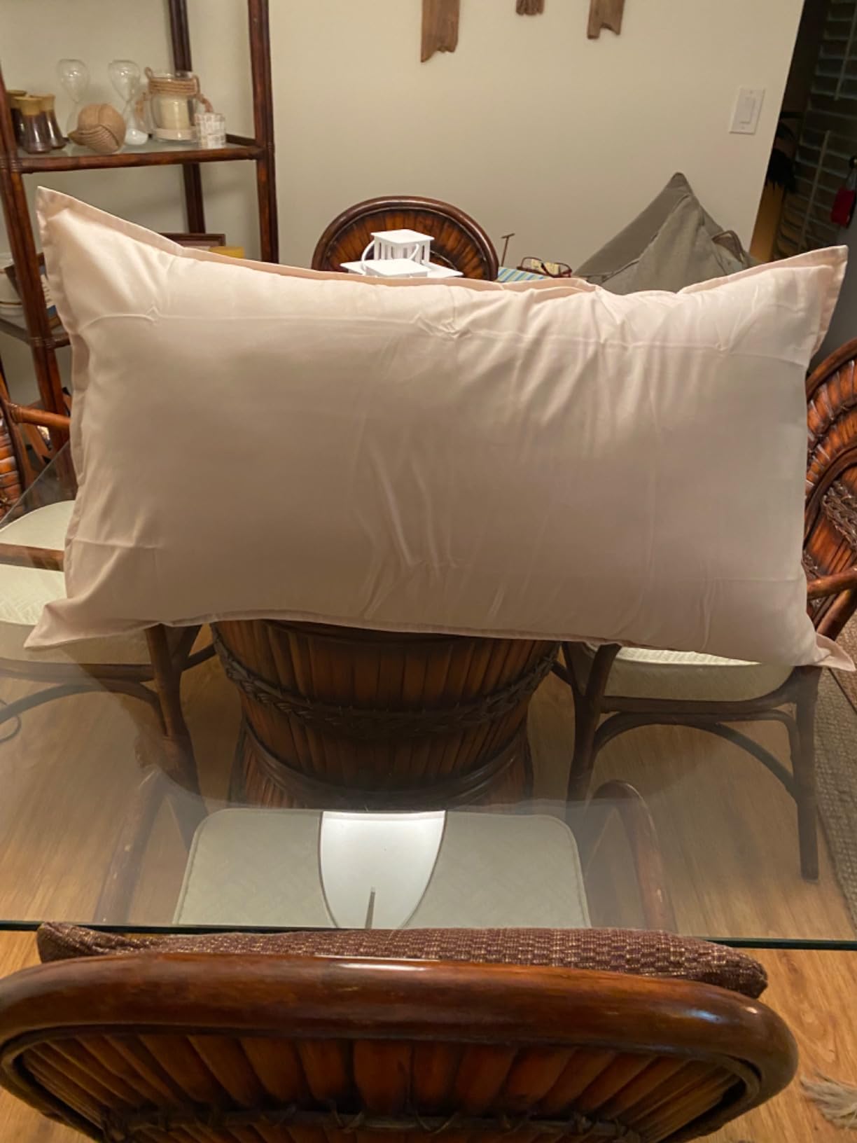 Bare Home Pillow Sham Covers 1800 Ultra-Soft Set of 2 (Standard, Grey) customer photo 2