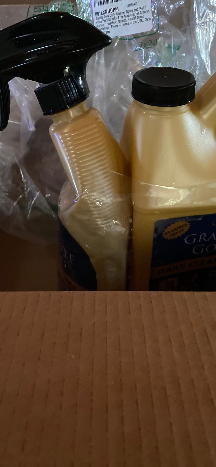 Granite Gold Daily Cleaner for Granite, Marble & Other Natural Stone & Quartz Surfaces, 32 Ounces customer photo 2
