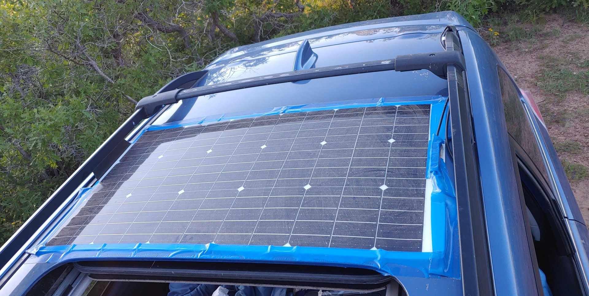 XINPUGUANG Flexible Solar Panel Kit 100W 12V for RV Boat Camper customer photo 2