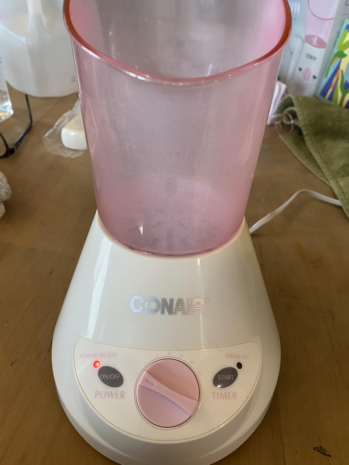 True Glow by Conair Gentle Mist Moisturizing Facial Steamer with Cleansing Brush customer photo 1